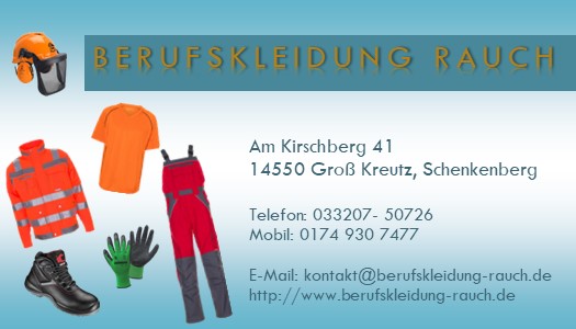 Berufskleidung Rauch